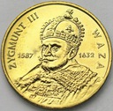 2 zł złote 1998 Zygmunt III Waza