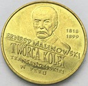 2 zł złote 1999 Ernest Malinowski Peru