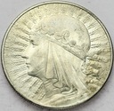 10 zł złotych 1932 Głowa kobiety Polonia SREBRO