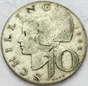 Austria 10 szylingów 1958