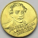 2 zł złote 1999 Juliusz Słowacki
