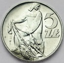 5 zł pięć złotych z Rybakiem 1960 Rybak