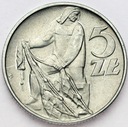 5 zł pięć złotych z Rybakiem 1971 Rybak