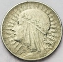 5 zł złotych 1933 Głowa kobiety Polonia SREBRO