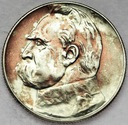 5 zł złotych 1938 Józef Piłsudski SREBRO