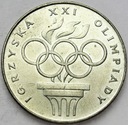 200 zł złotych 1976 XXI Olimpiada SREBRO