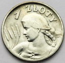 1 zł złoty 1925 Kobieta i kłosy żniwiarka ŁADNA