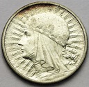 2 zł złote 1932 Głowa kobiety, Polonia ŁADNA
