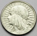 2 zł złote 1933 Głowa kobiety, Polonia SREBRO
