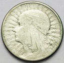 2 zł złote 1934 Głowa kobiety, Polonia SREBRO