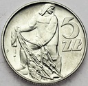 5 zł pięć złotych z Rybakiem 1974 Rybak