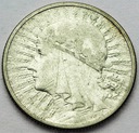 2 zł złote 1933 Głowa kobiety, Polonia SREBRO
