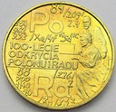 2 zł złote 1998 Skłodowska Polon i rad