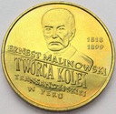 2 zł złote 1999 Ernest Malinowski Peru