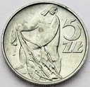 5 zł pięć złotych z Rybakiem 1974 Rybak