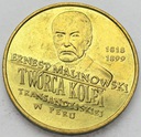 2 zł złote 1999 Ernest Malinowski Peru