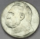 10 zł złotych 1937 Józef Piłsudski SREBRO