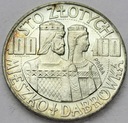 100 zł 1966 Mieszko Dąbrówka Półpostacie PRÓBA