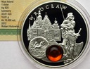 Szlak Bursztynowy 1 dolar 2012 Wrocław LUSTRZANA