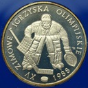 500 zł złotych 1987 XV Zimowe Igrzyska Olimpijskie