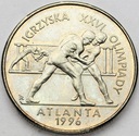 2 zł złote 1995 Atlanta Zapasy Igrzyska