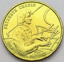 2 zł złote 1999 Fryderyk Chopin Szopen