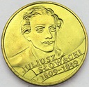 2 zł złote 1999 Juliusz Słowacki