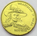 2 zł złote 1999 Władysław IV Waza