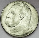 10 zł złotych 1936 Józef Piłsudski SREBRO