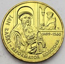 2 zł złote 1999 Jan Łaski Reformator Kościoła