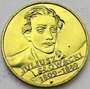 2 zł złote 1999 Juliusz Słowacki