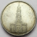 Niemcy 5 Marek, Mark 1935, Wieża, Kościół, SREBRO