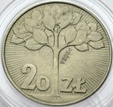 PRÓBA 20 zł 1973 Kwitnące Drzewo CuNi (2)