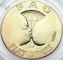 PRÓBA CuNi 10 zł 1971 FAO Fiat Panis Pierś