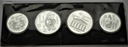 Kanada 4 x 10 5 Dolarów SREBRO 1976 Montreal