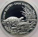 20 zł złotych 2002 Żółw Błotny