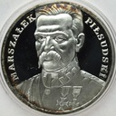 100000 zł 1990 Marszałek Piłsudski MAŁY TRYPTYK