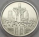 100000 zł złotych 1990 Solidarność TYP B RZADKA