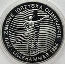 300000 zł złotych 1993 Zimowe Igrzyska Lillehammer