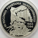 300000 zł złotych 1994 Powstanie Warszawskie