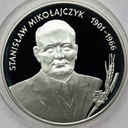 10 zł złotych 1996 Stanisław Mikołajczyk