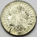 5 zł złotych 1934 Głowa kobiety Polonia SREBRO
