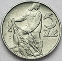 5 zł pięć złotych z Rybakiem 1974 Rybak