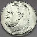 10 zł złotych 1939 Józef Piłsudski SREBRO