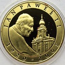 10 zł złotych 2005 Jan Paweł II SREBRO AU