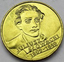 2 zł złote 1999 Juliusz Słowacki