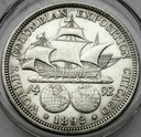 USA 1/2 Dolara SREBRO 1892 Wystawa Kolumba
