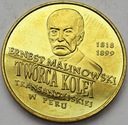 2 zł złote 1999 Ernest Malinowski Peru