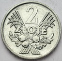 2 zł, dwa złote 1970 Jagody, Jagódki