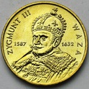 2 zł złote 1998 Zygmunt III Waza